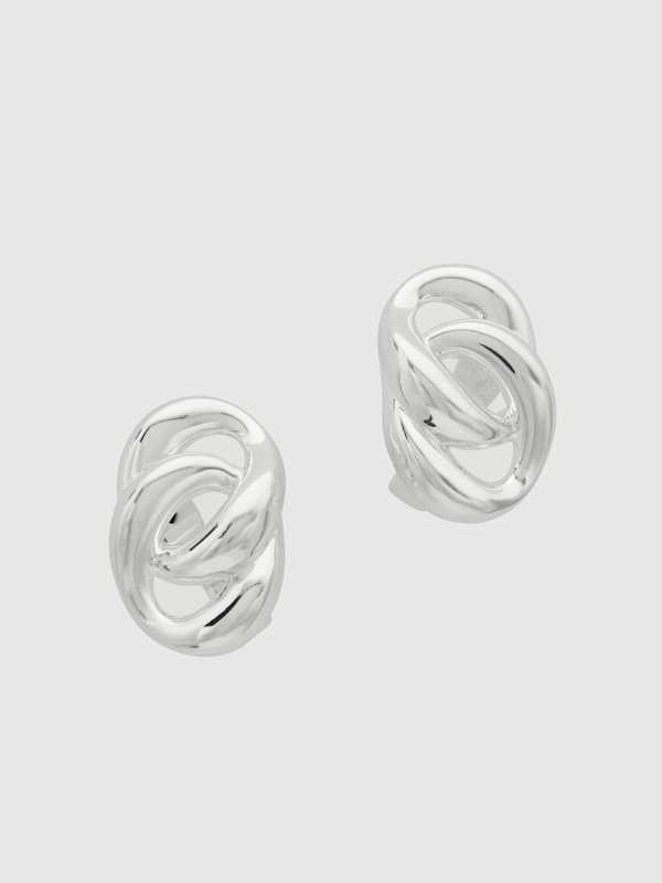 Boucles d'oreilles Joan - Argenté