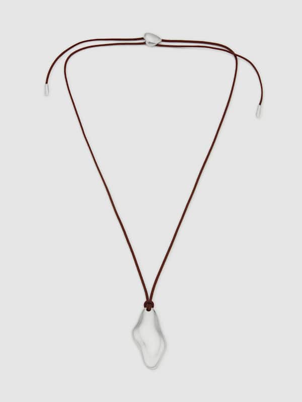 Collier Carmel - Silver Espresso