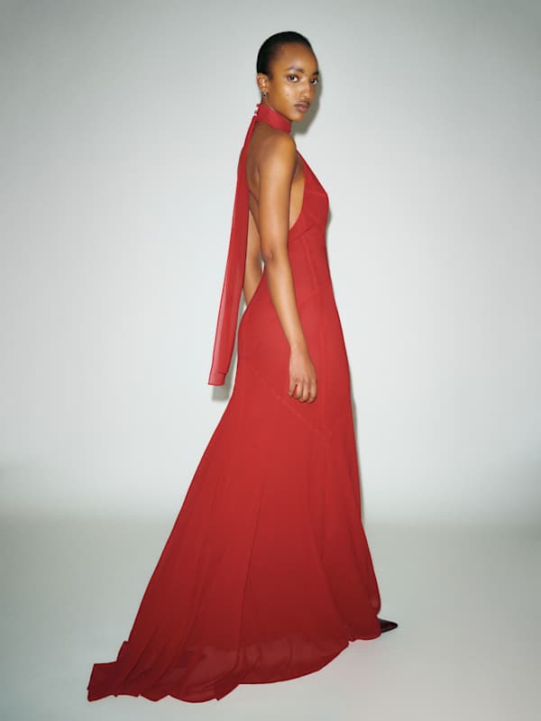 Shanelle Dress - Cherry