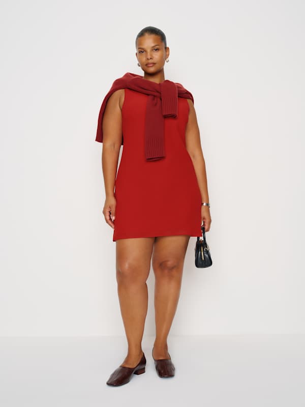 Robe Dale grandes tailles - Rouge à lèvres