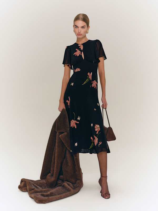 Corynn Dress - Dutch Tulips