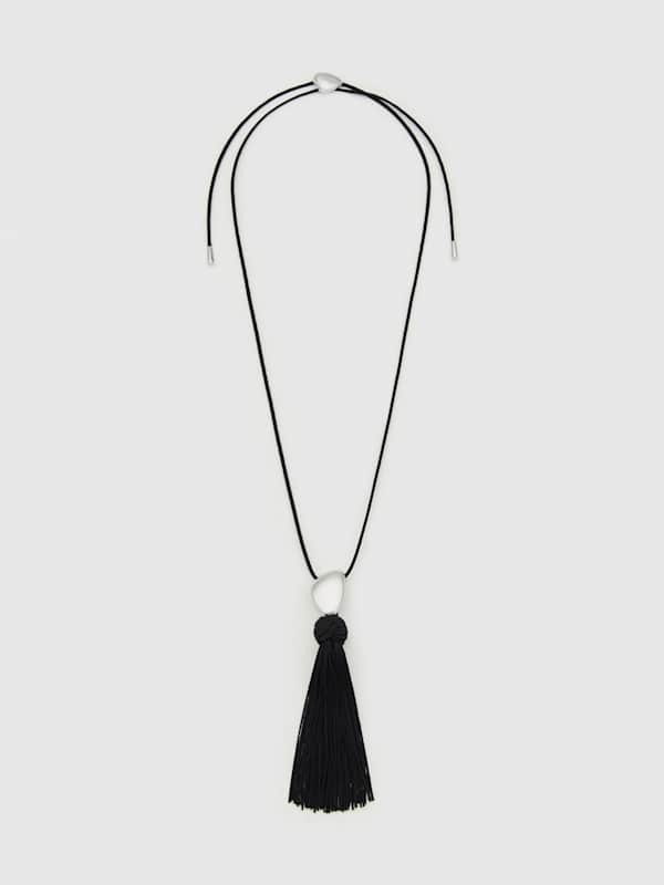 Collier Dolores à pampilles - Argenté