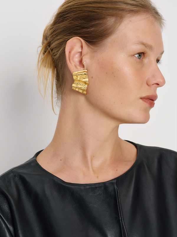 Ruth Earrings - Gold