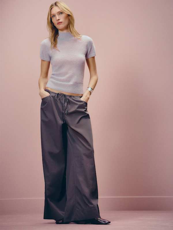 Zian Low Rise Pant - Grey