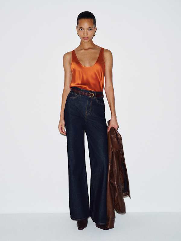 Veya Silk Top - Glazed Carrot