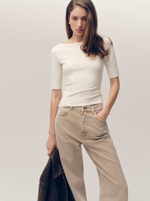 Santino Knit Top - Fior Di Latte