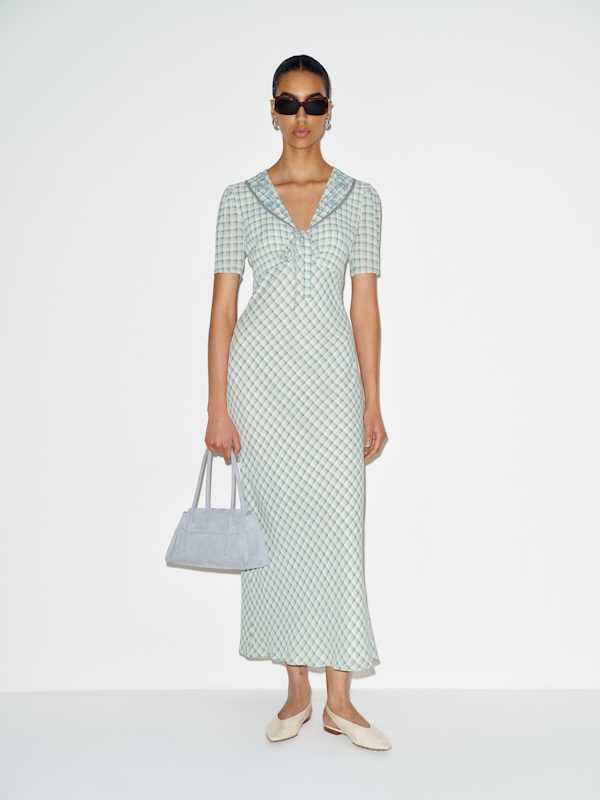 Hiroka Dress - Zephyr Check