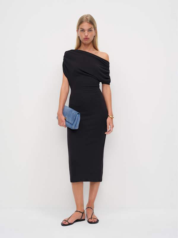 Iris Knit Dress - Black
