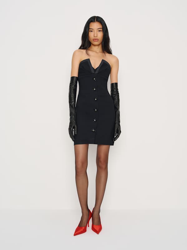 Robe vintage Dolores - Noir