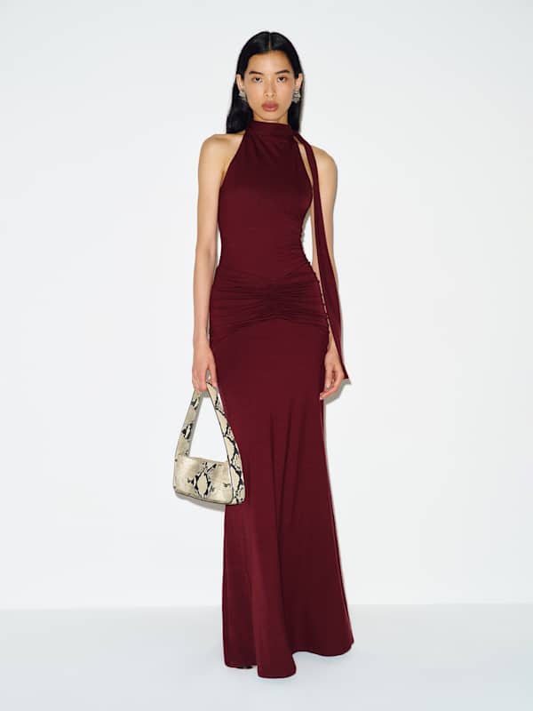Serena Knit Dress - Boysenberry