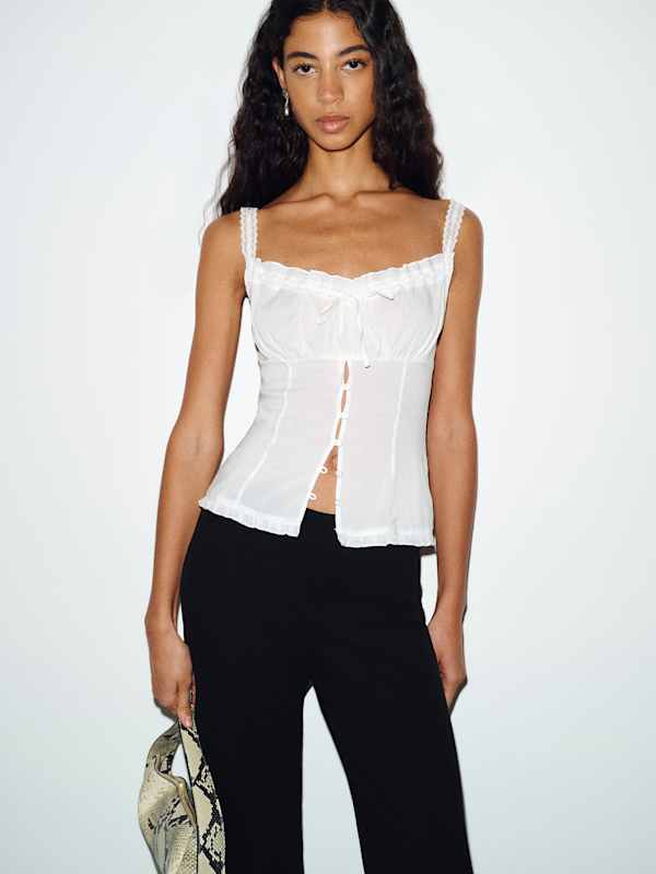 Eveline Top - White