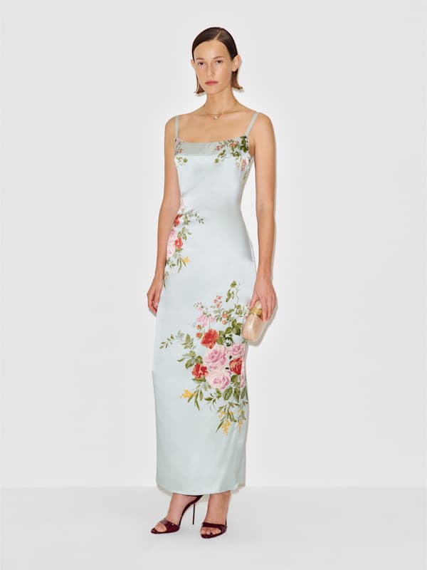 Caitlin Silk Dress - Palais Placement