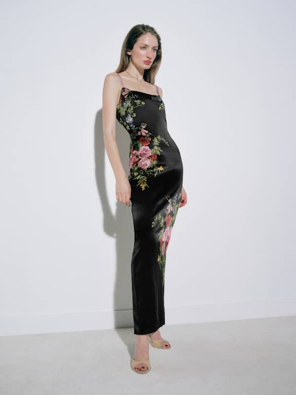 Caitlin Silk Dress - Gala Placement