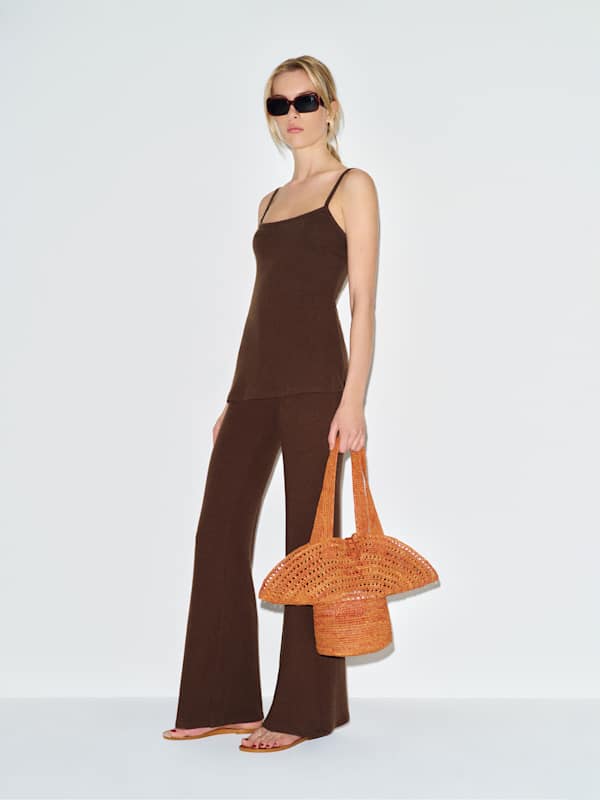 Bria Knit Two Piece - Mole