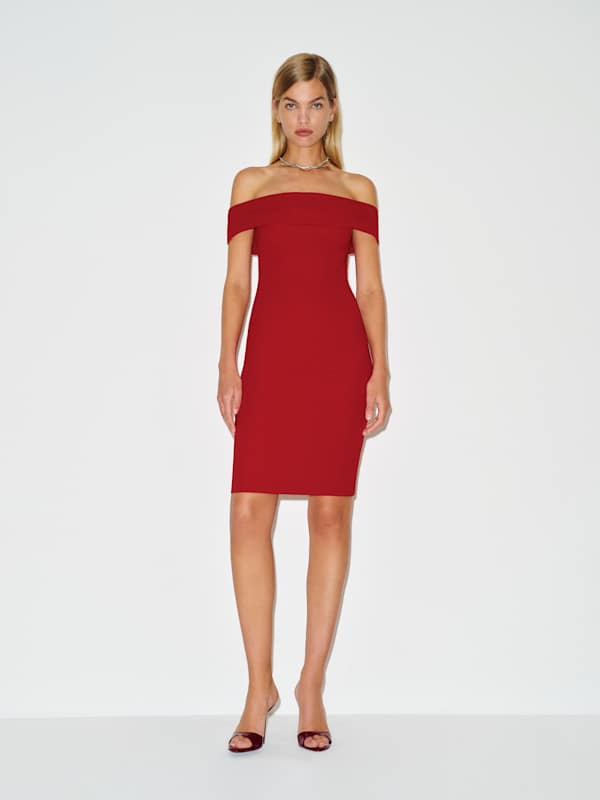 Carrera Dress - Lipstick