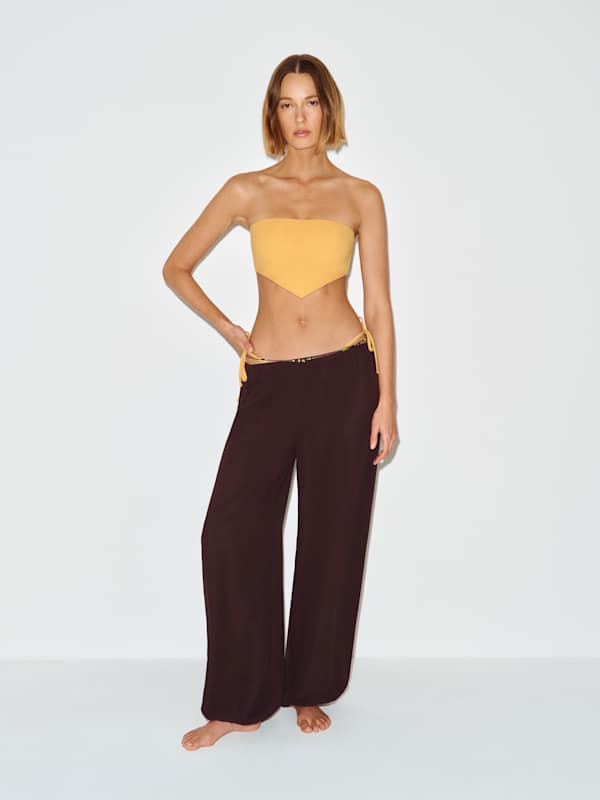 Amalfi Bikini Top - Maize