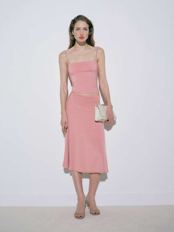 Lennon Knit Two Piece - Rose Petals