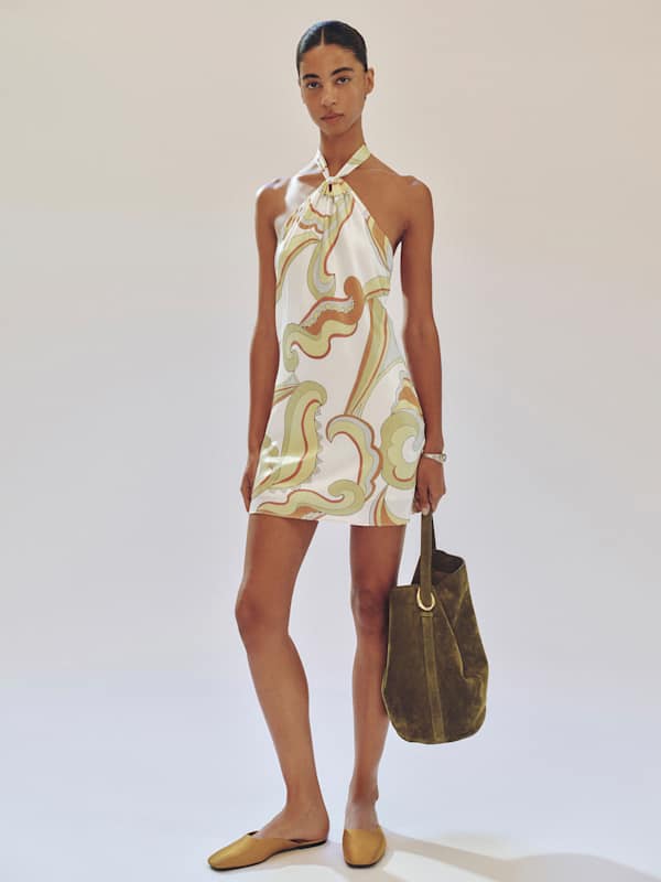 Opaline Silk Dress - Isola