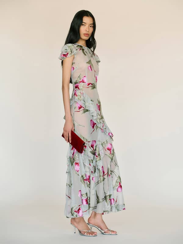 Camila Dress - Garden Mist