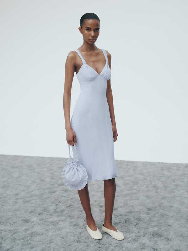 Macie Dress - Cloud Blue