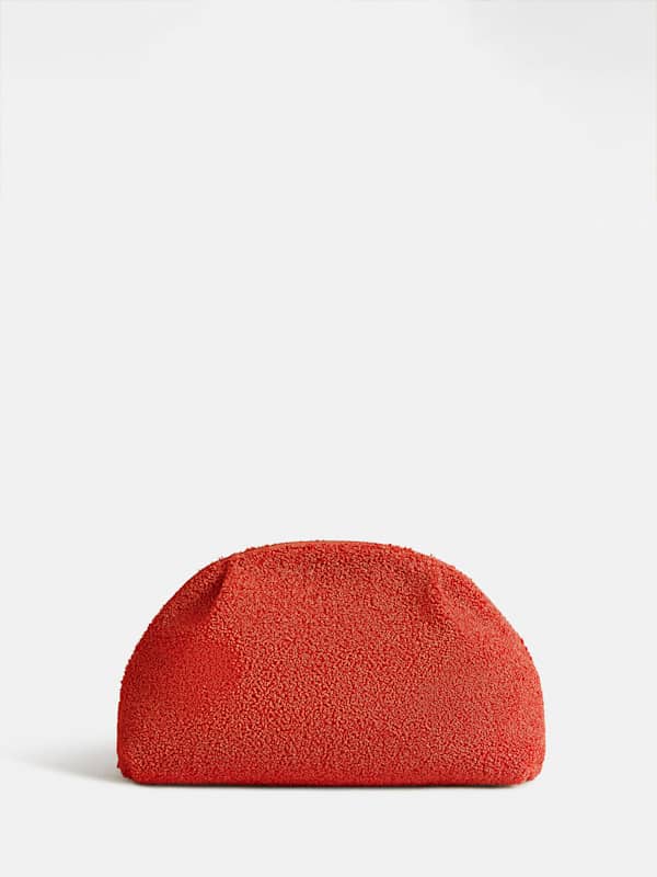 Molly Maude Clutch - Tropical Punch Raffia