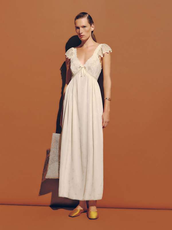 Ella-Rose Dress - Ivory