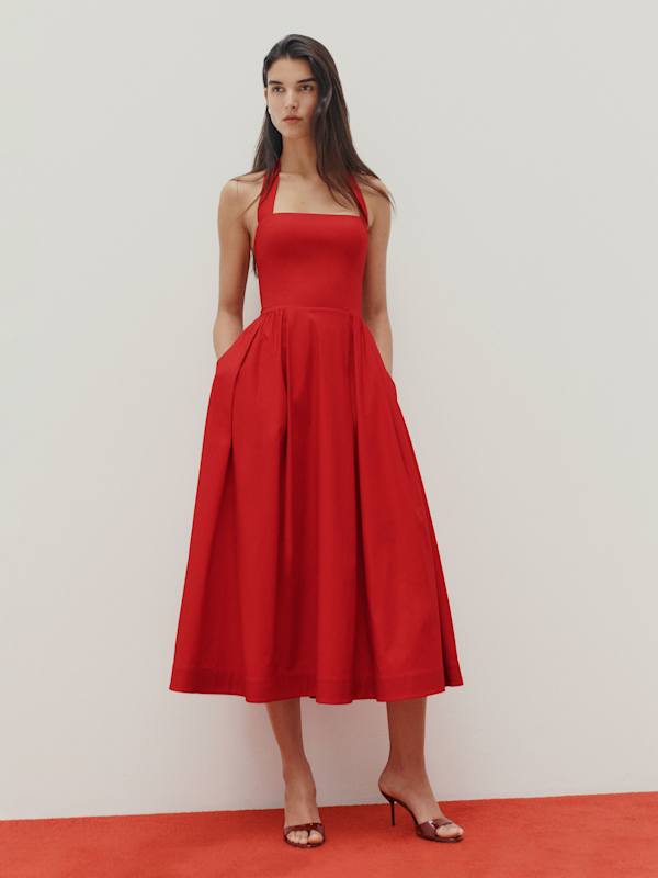 Seine Dress - Lipstick