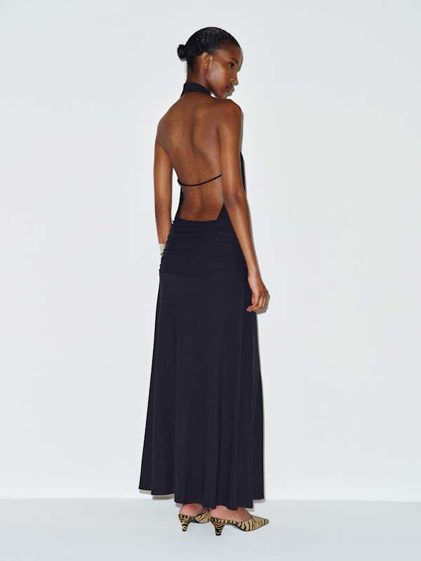 Anya Knit Dress - Black