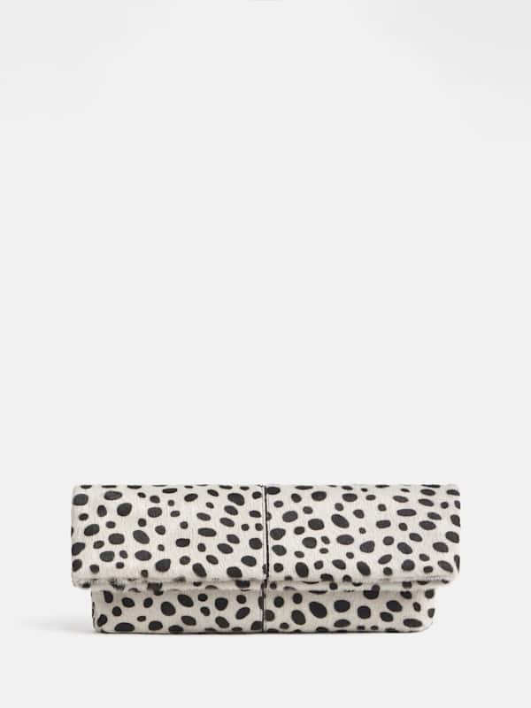 Inez Clutch - Dalmatian Haircalf