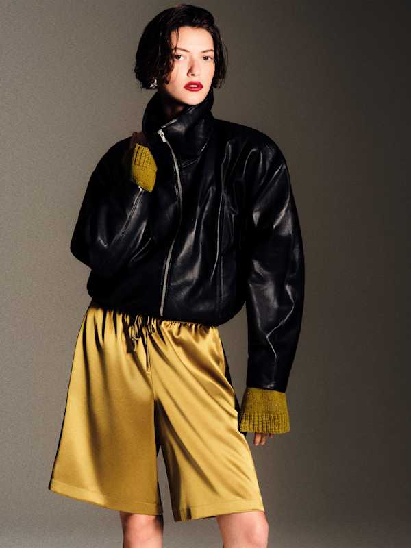 Veda Jennie Jacket - Black Shine