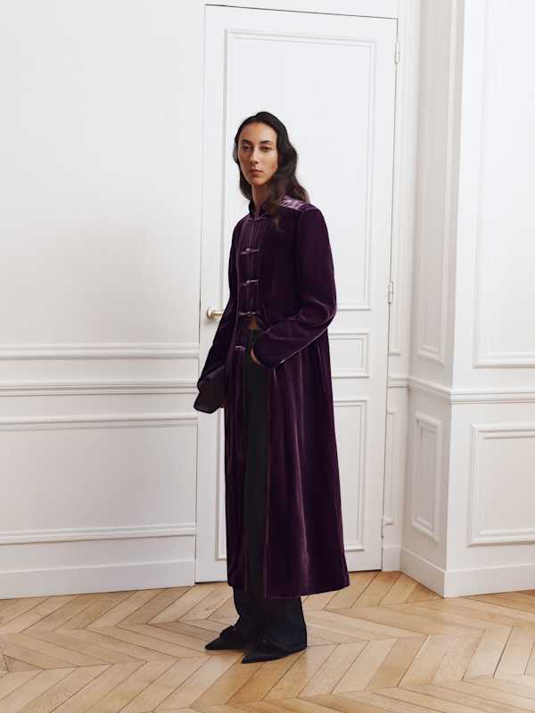 Courtney Coat - Crushed Violet