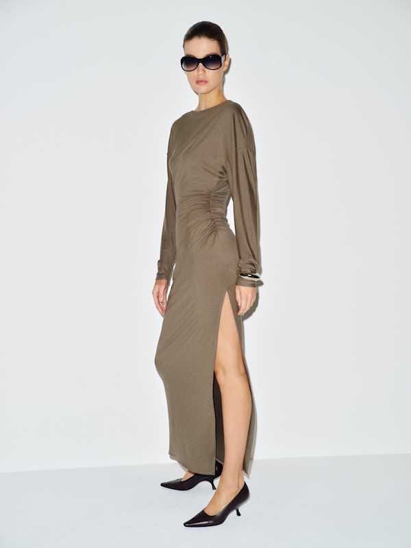 Norla Knit Dress - Poppyseed
