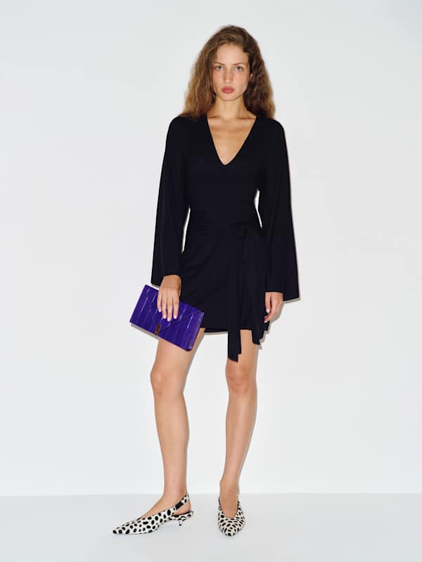 Hadley Knit Dress - Black
