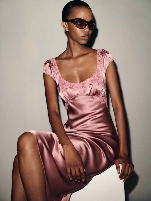 Robe en soie Heaven - Le bon vieux temps