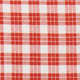 Rouge &agrave; carreaux