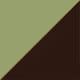 Vert/marron