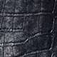 Black Patent Croc