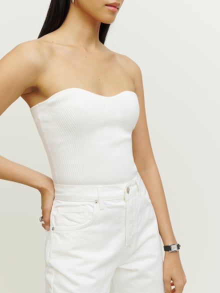 Jenni Strapless Sweater