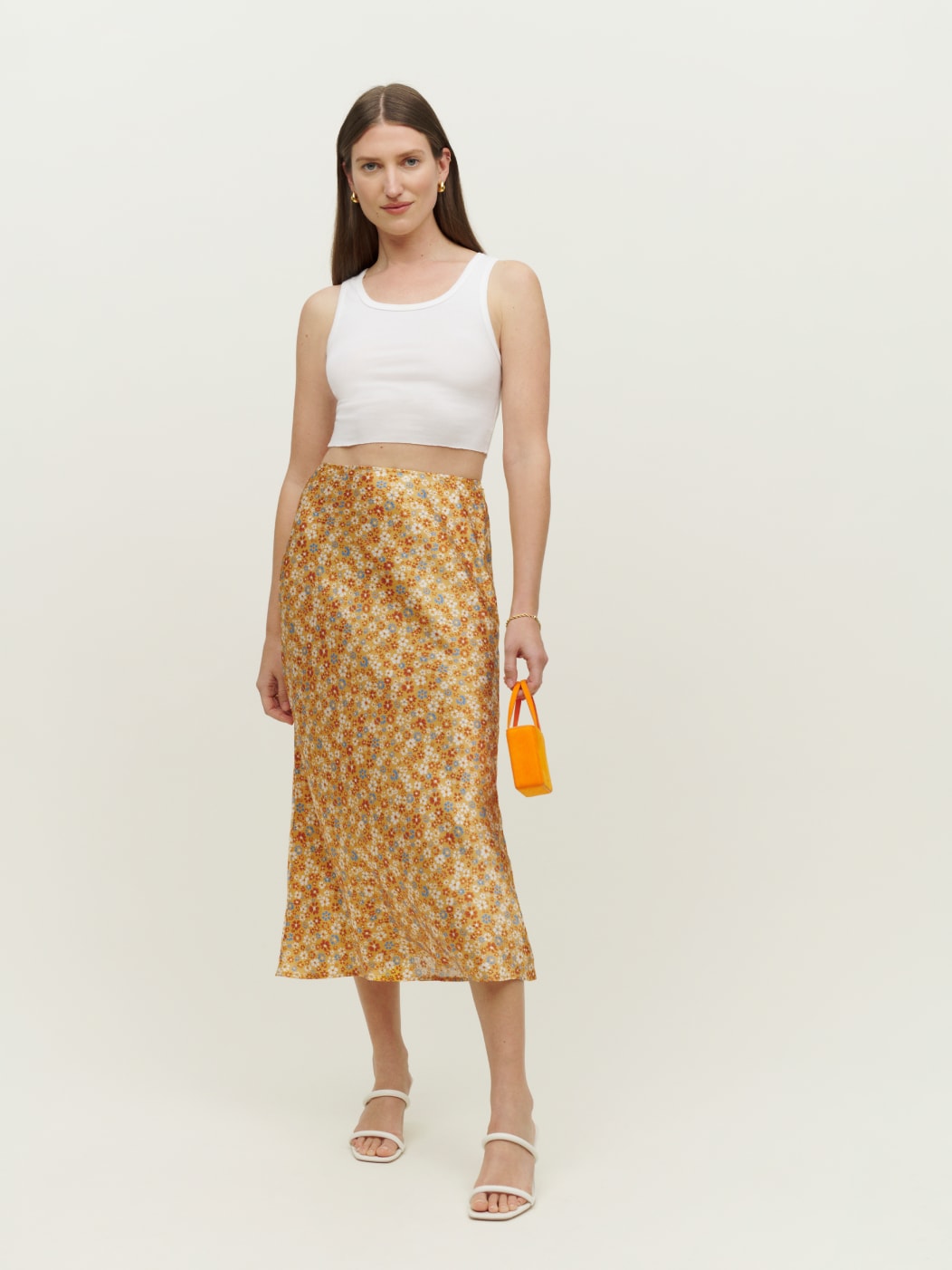 Pratt Silk Skirt
