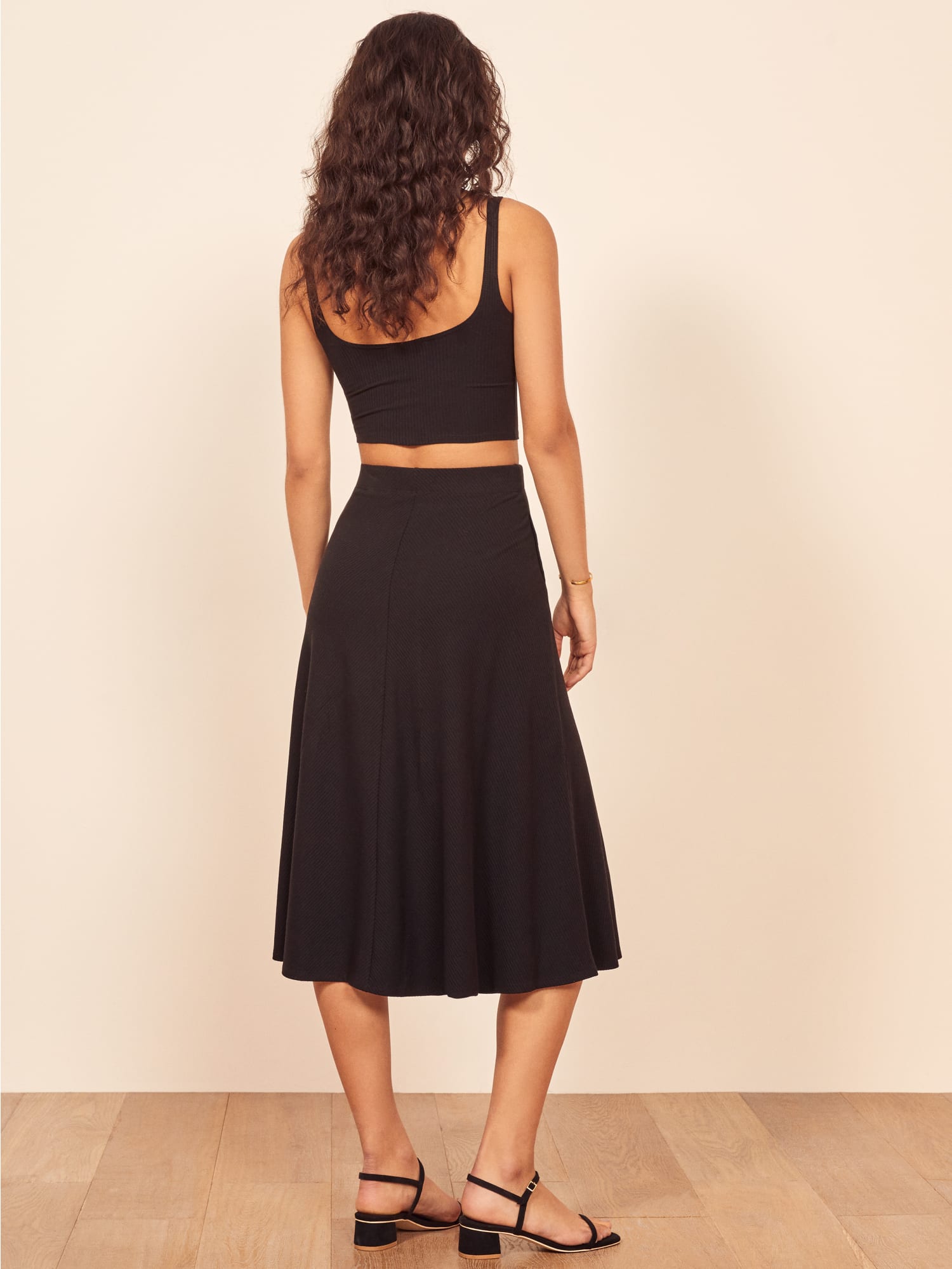 Molly Two Piece Sleeveless Midi Knit Reformation