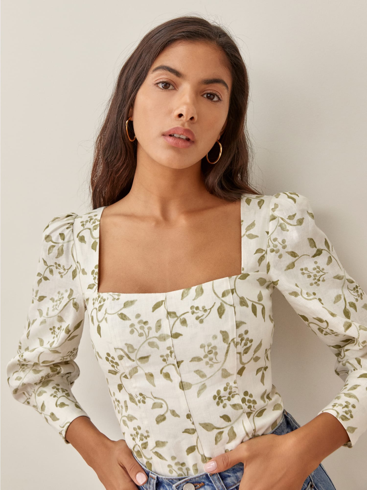 Reformation blouse Clearance