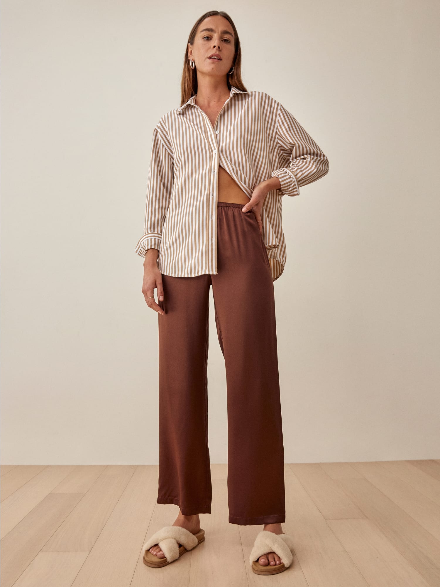 Reformation silk pants clearance