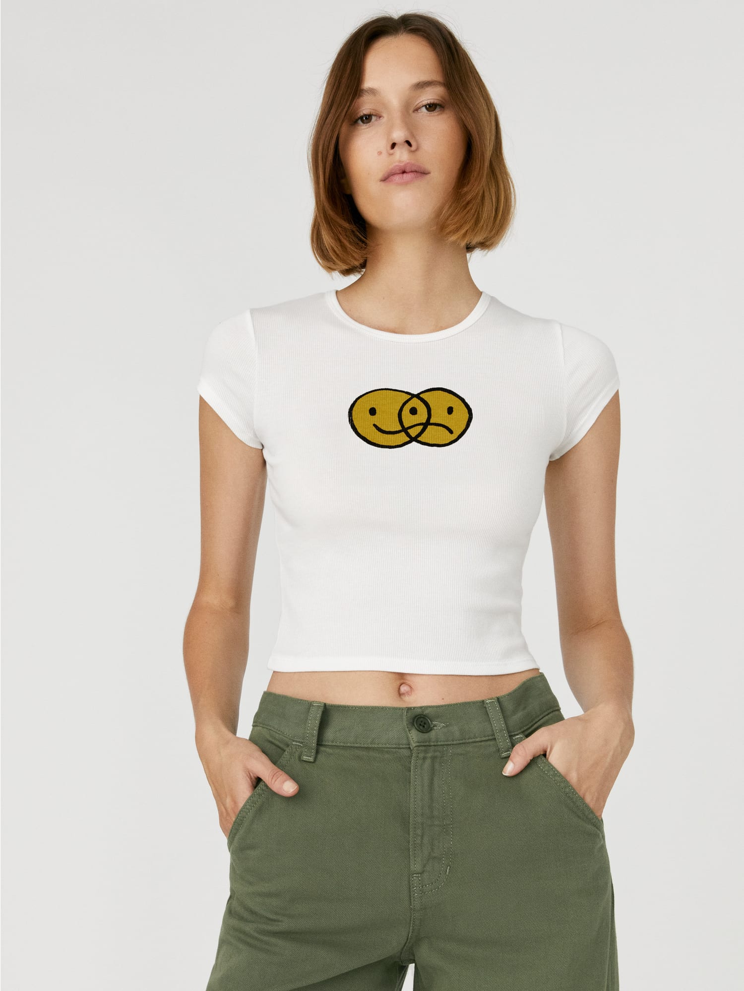 Mixed Emotions Baby Tee Short Sleeve Jersey Reformation
