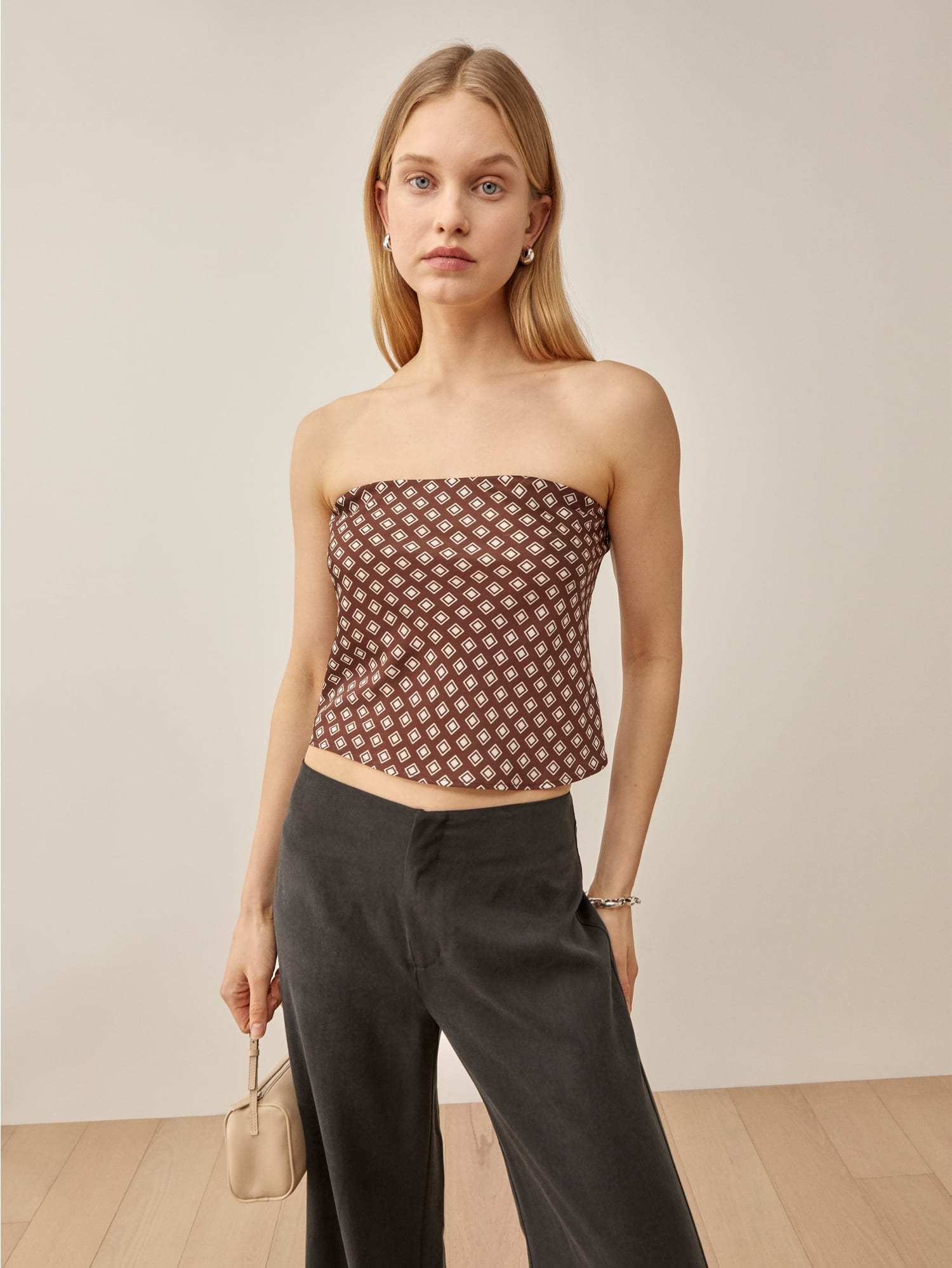 Reformation silk blouse clearance