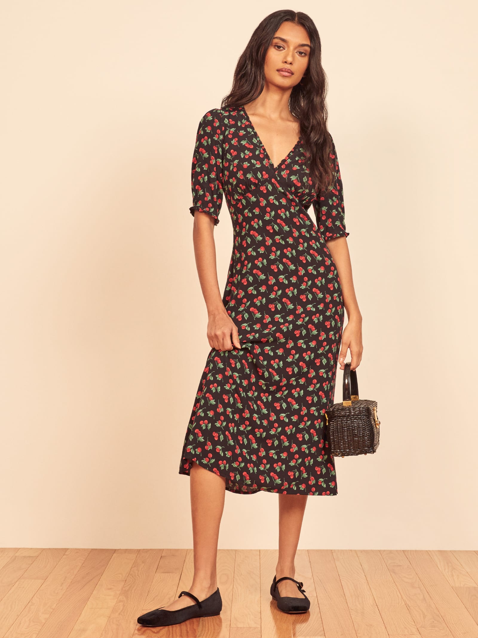 Reformation cherry dress Clearance