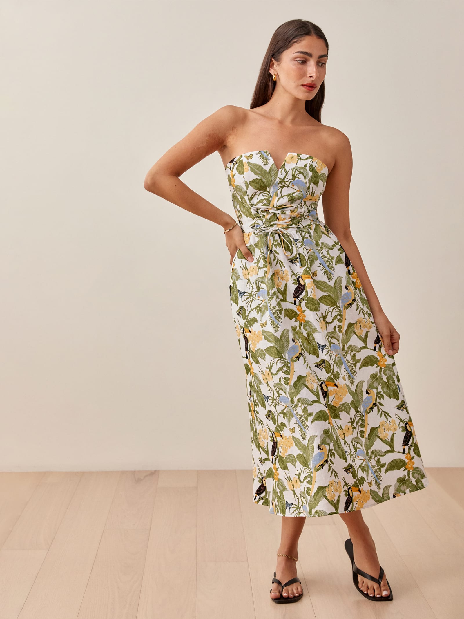 Reformation tropics dress clearance