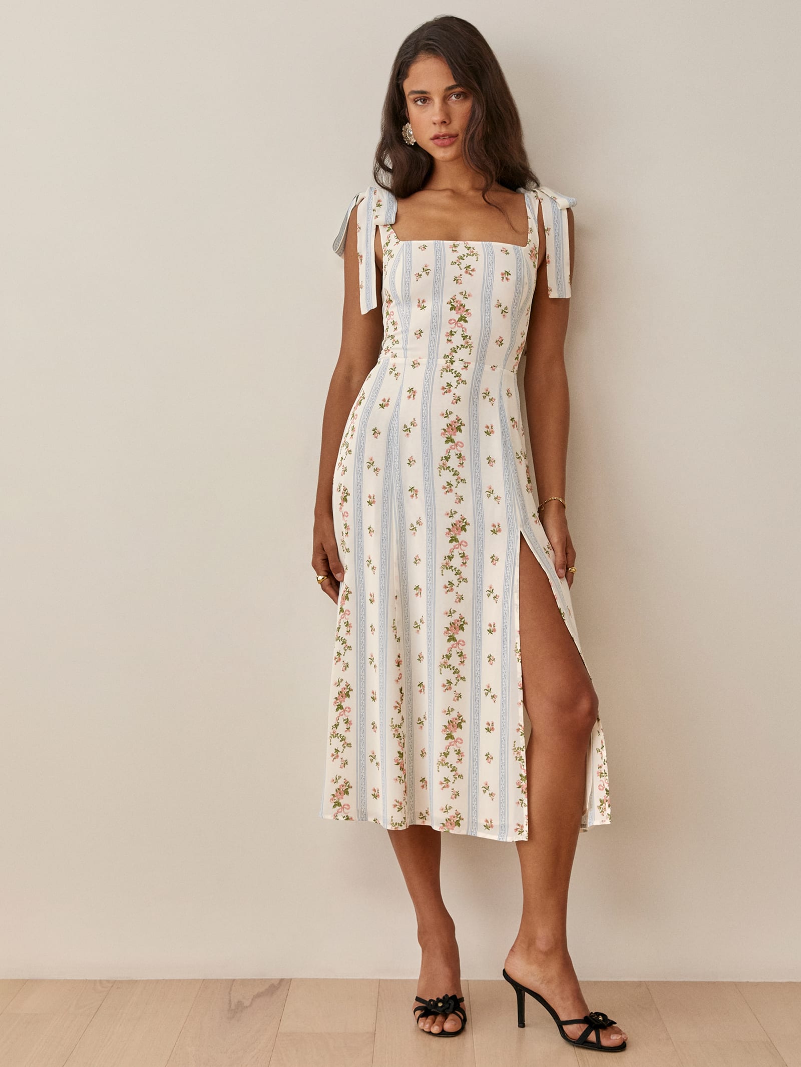 Twilight Dress - Sleeveless Midi Georgette | Reformation
