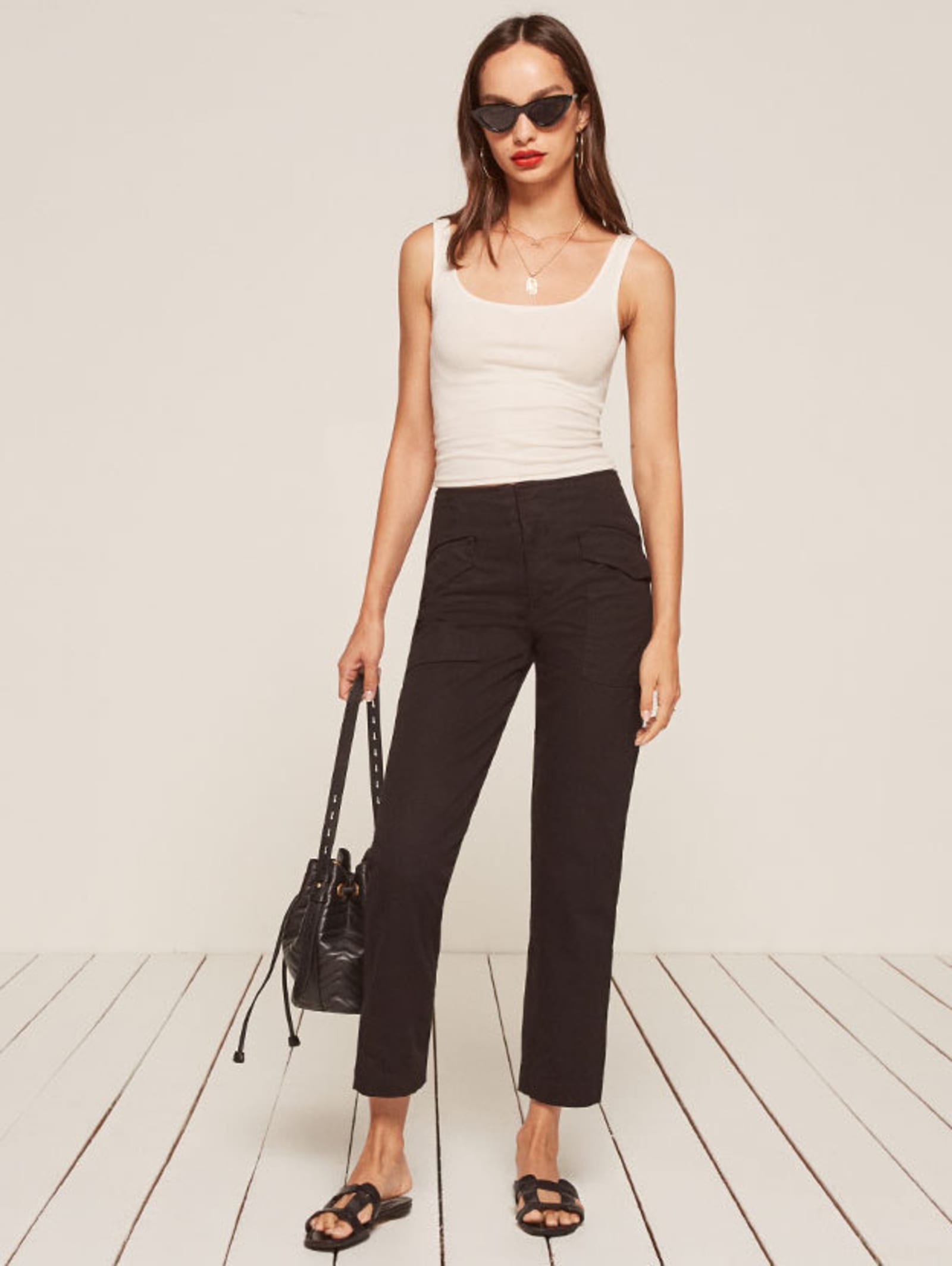 reformation utility pant