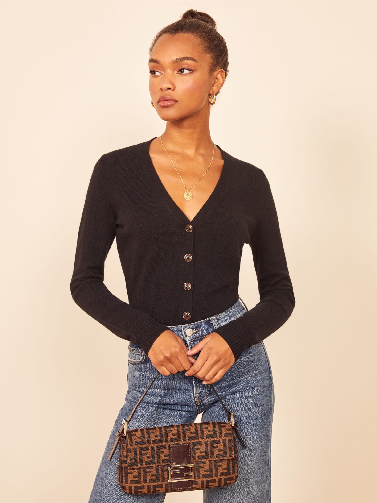 reformation cardigan set