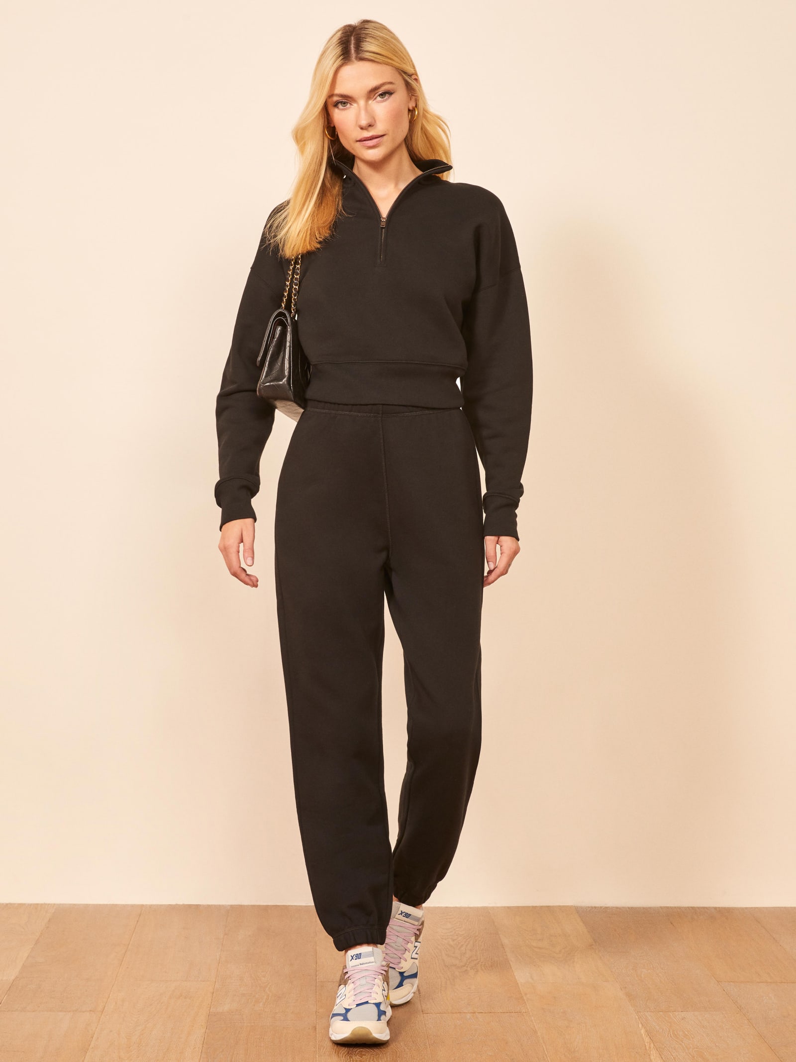 reformation brooks classic sweat short